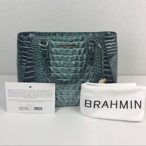 NWT BRAHMIN Small Irene Obsidian Bag $295